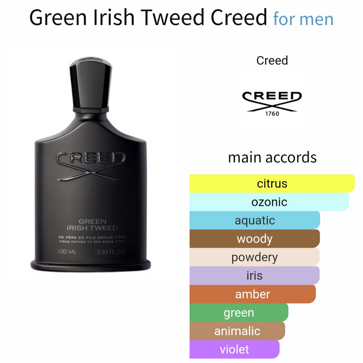 Creed Green Irish Tweed تقسيم 5 مل - عطر رجالي منعش

