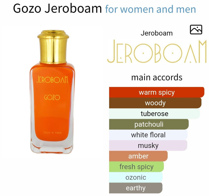 عطر Gozo Jeroboam أصلي للجنسين