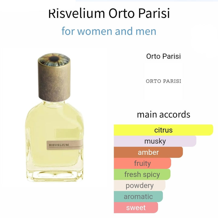 عطر Risvelium Orto Parisi للجنسين تقسيم أصلي
