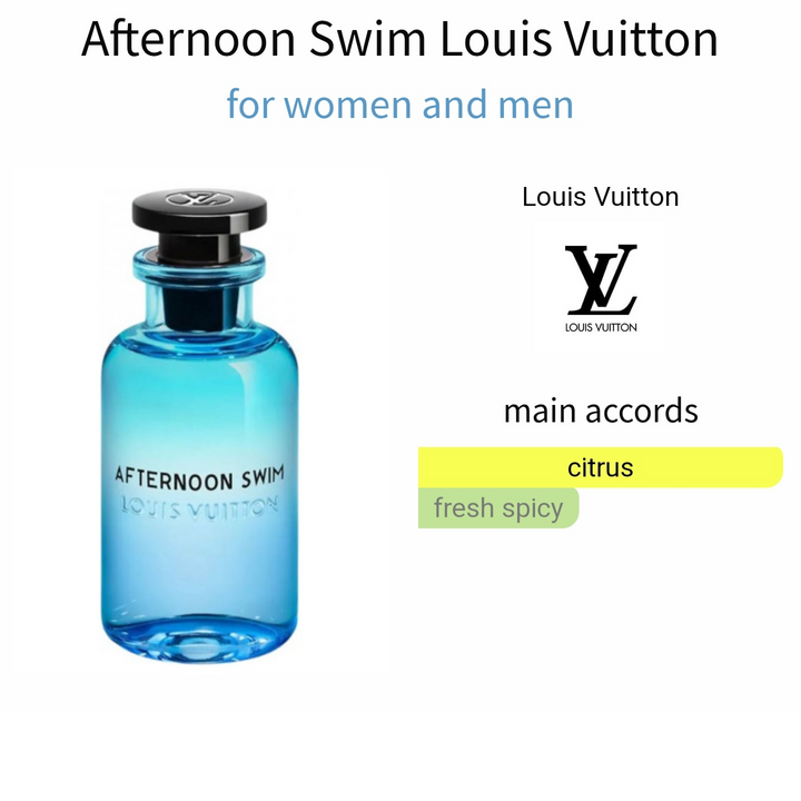 عطر Afternoon Swim Louis Vuitton تقسيم 5 مل - عطر صيفي فريش متاح في مصر