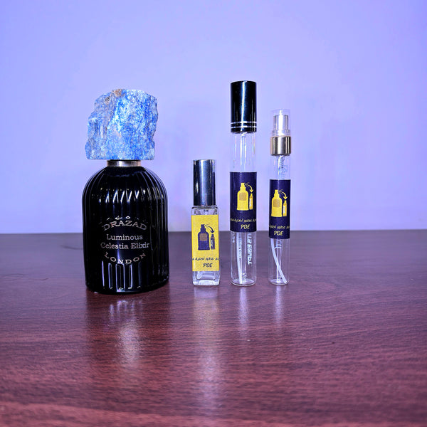 Luminous Celestia Elixir Drazad London   تقسيم عطر أصلي  شرقي فاكهي .