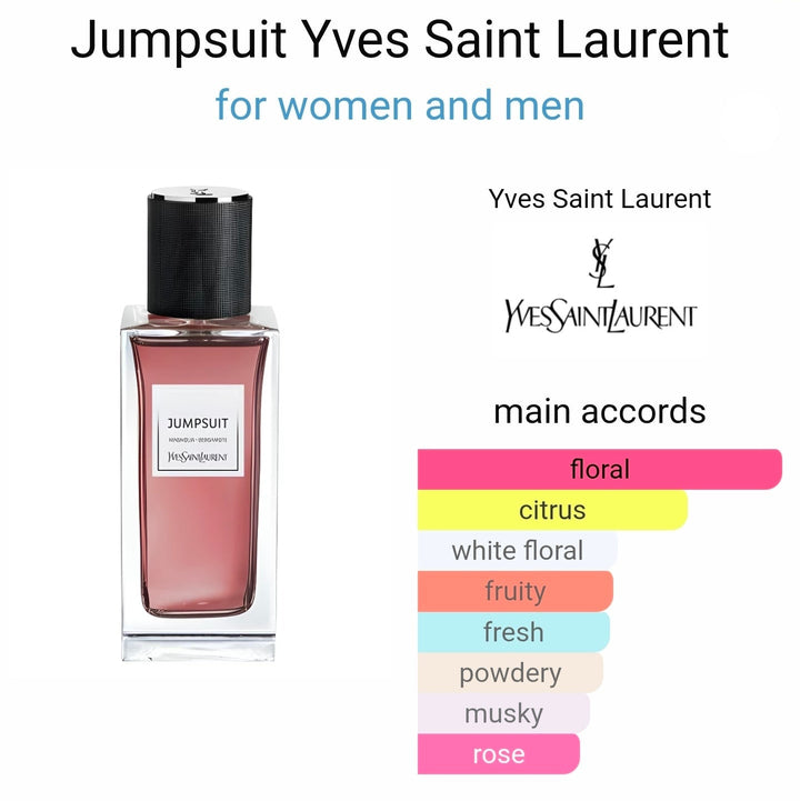 زجاجة عطر Jumpsuit من Yves Saint Laurent الفاخرة
