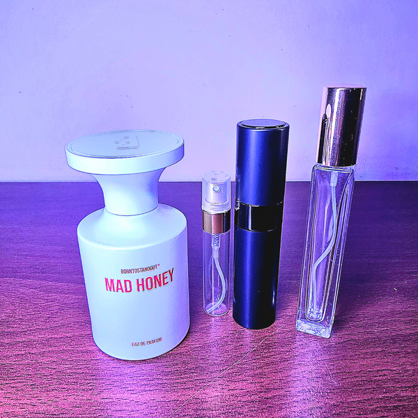 Mad Honey عطر نيش جريء من BornToStandOut للجنسين تقسيم 5 مل 

