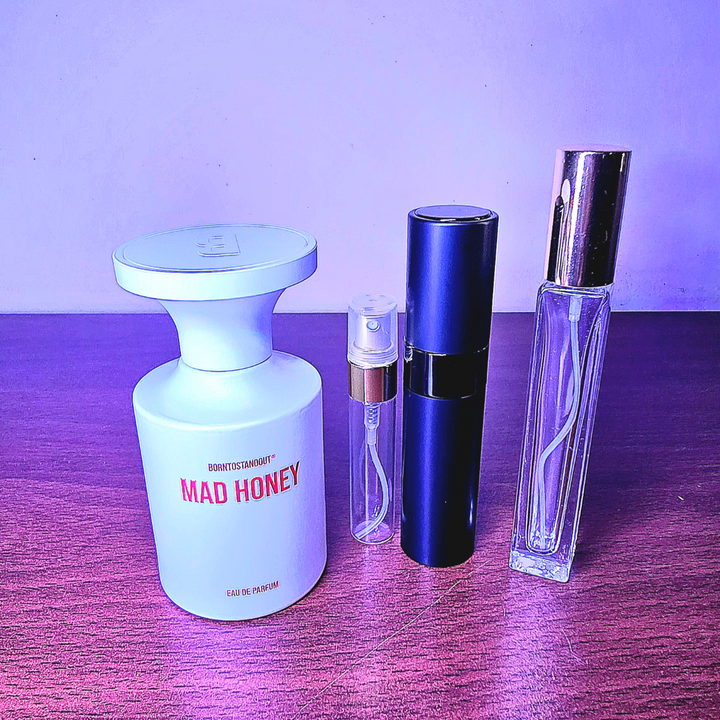 Mad Honey عطر نيش جريء من BornToStandOut للجنسين تقسيم 5 مل 

